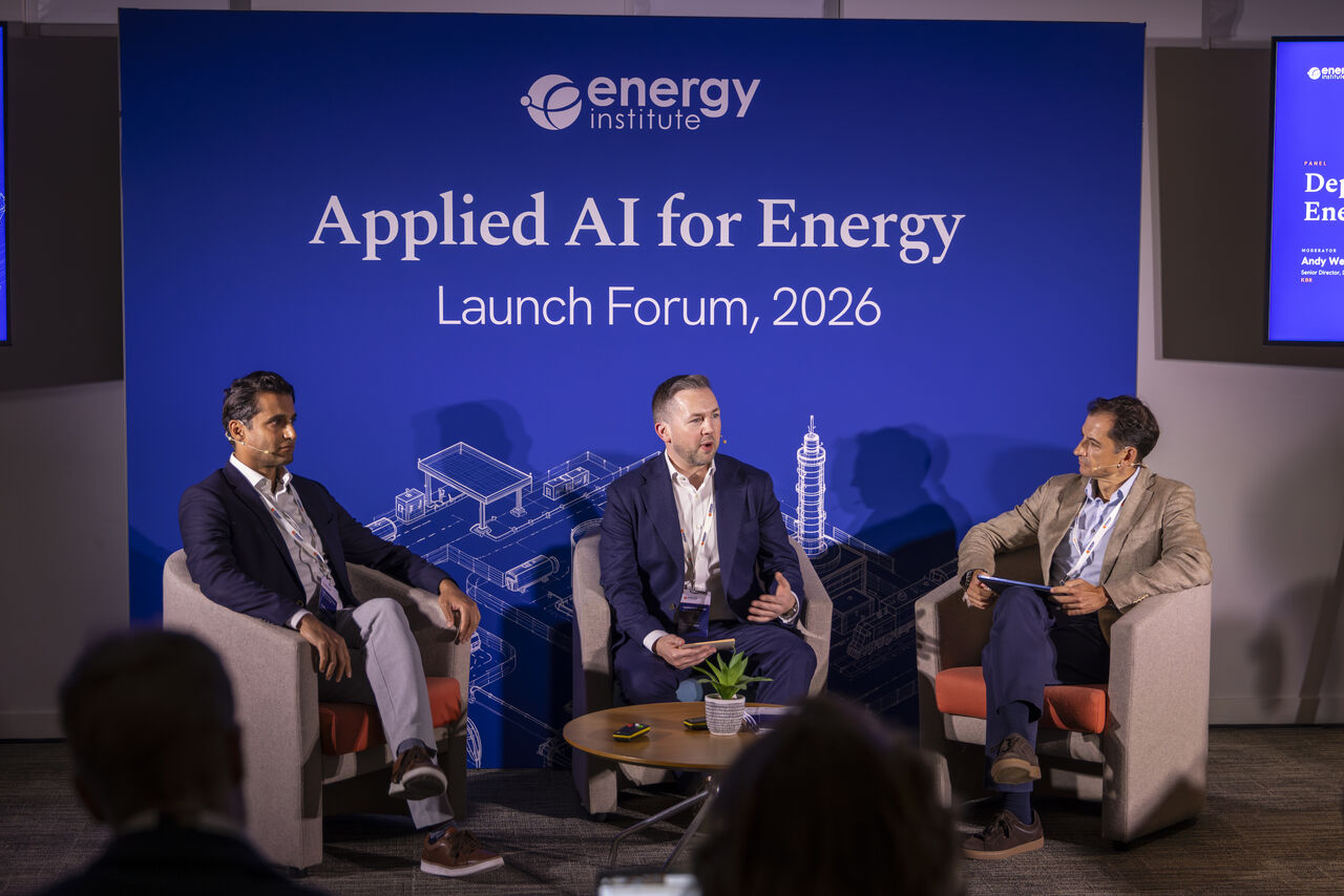 Applied AI for Energy launch photo of panel