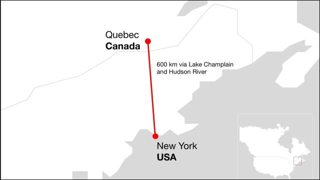 HVDC link begins supplying Canadian hydropower to New York City image